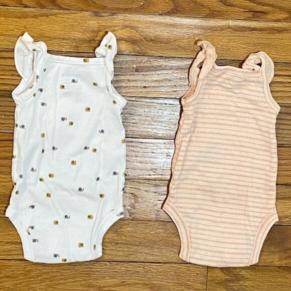 Girls Newborn NB Onesies and Shorts 9-Piece Lot - Picture 7 of 9